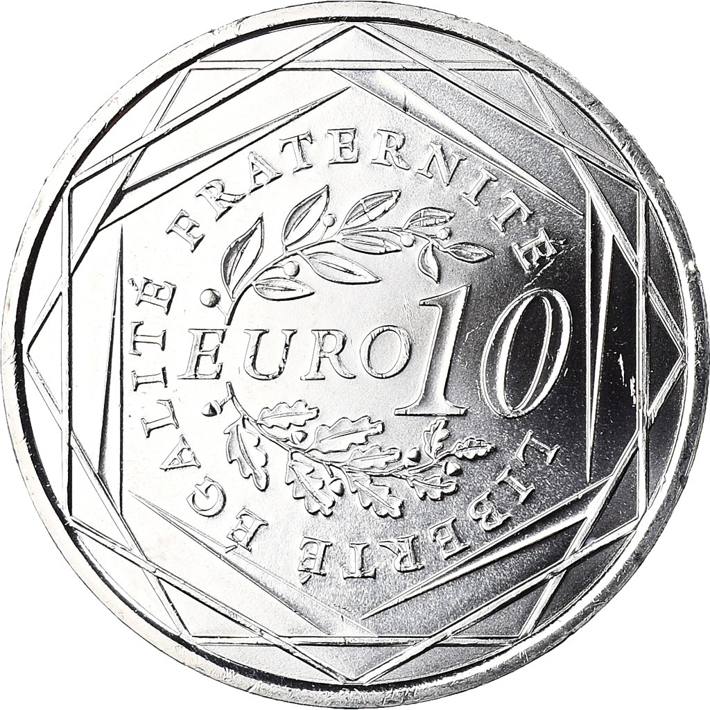 France, 10 Euro, 2009, FDC, MS(65-70), Silver, Gadoury:EU337, KM:1580