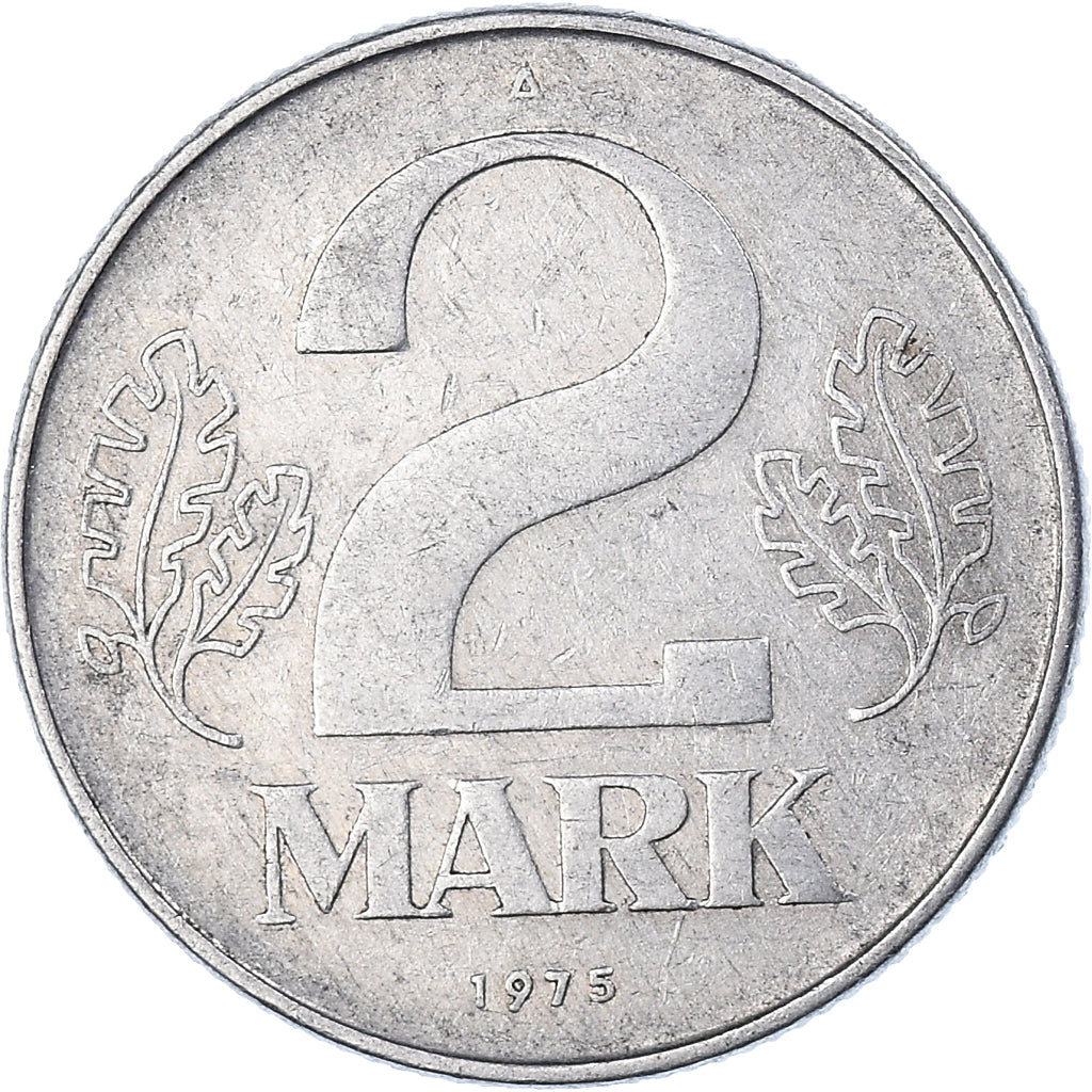 Munten, Duitsland, 2 Mark, 1975, Berlin, ZF, Aluminium, KM:48