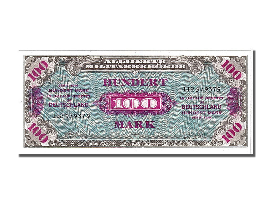 Biljet, Duitsland, 100 Mark, 1944, NIEUW