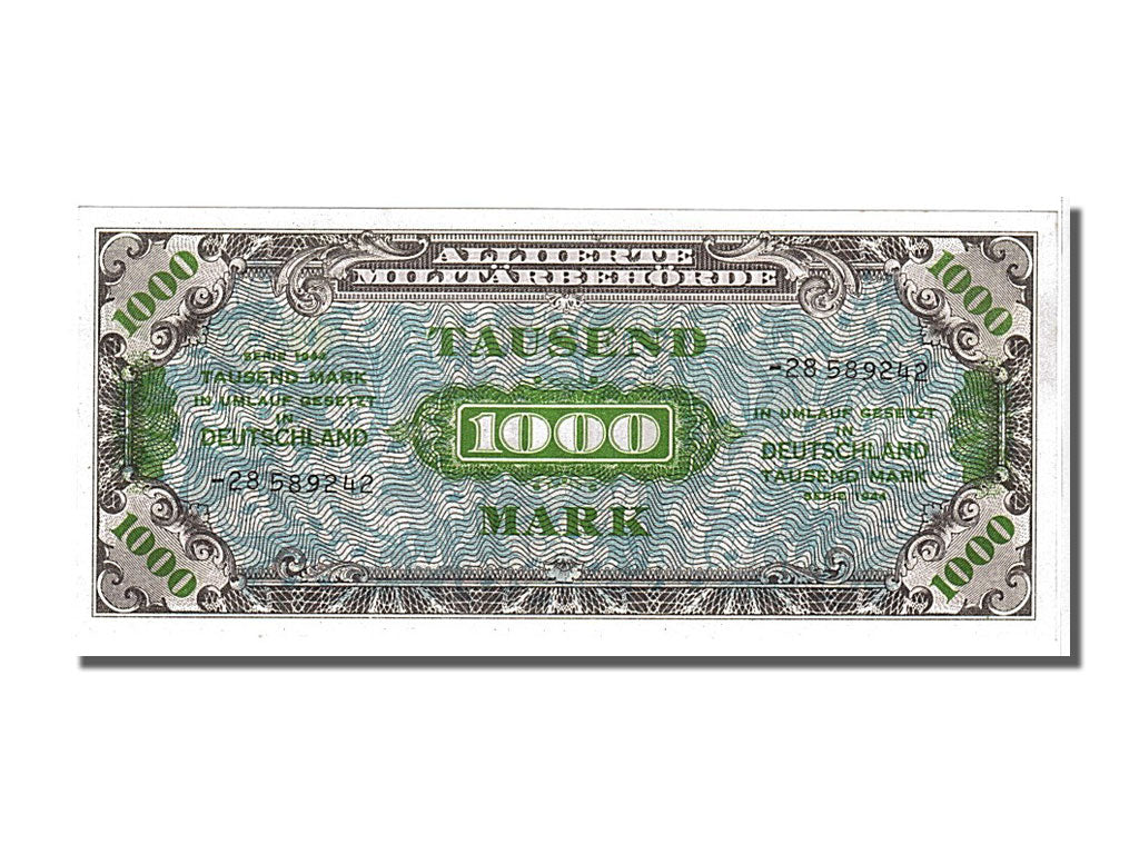 Germania, 1000 Mark, 1944, KM:198b, FDS