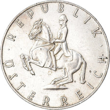 Coin, Austria, 5 Schilling, 1961, EF(40-45), Silver, KM:2889