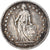 Coin, Switzerland, Franc, 1908, Bern, VF(20-25), Silver, KM:24