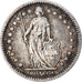 Monnaie, Suisse, Franc, 1908, Bern, TB, Argent, KM:24