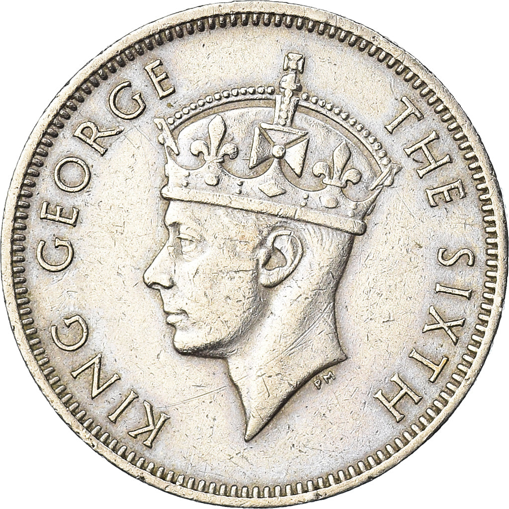 Münze, MALAYA, 20 Cents, 1948, SS, Kupfer-Nickel, KM:9