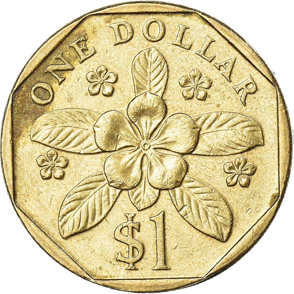 Monnaie, Singapour, Dollar, 2006, Singapore Mint, TTB, Bronze-Aluminium, KM:103