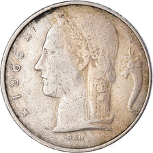 Coin, Belgium, 5 Francs, 5 Frank, 1966, VF(20-25), Copper-nickel, KM:134.1