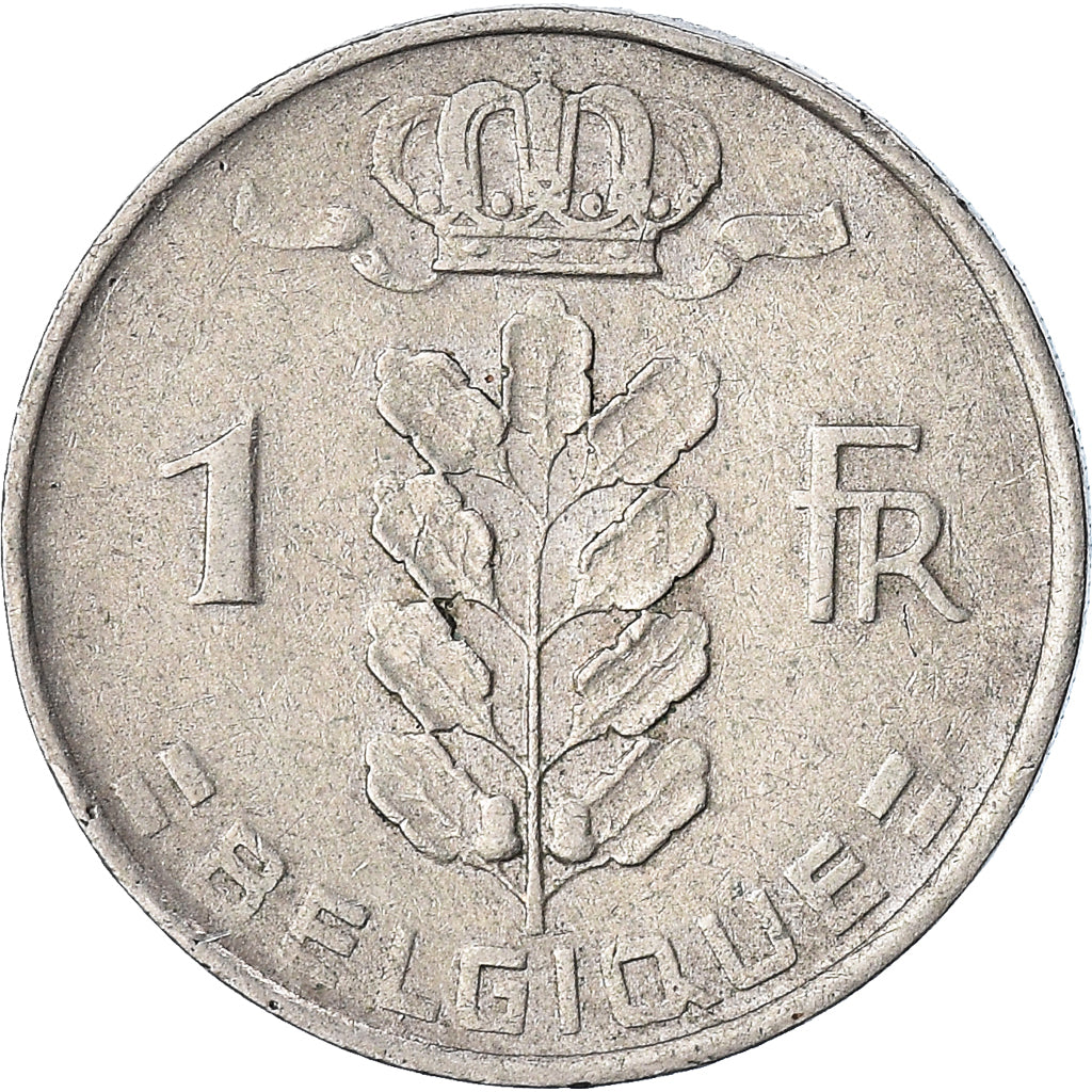 Coin, Belgium, Franc, 1954, VF(30-35), Copper-nickel, KM:142.1