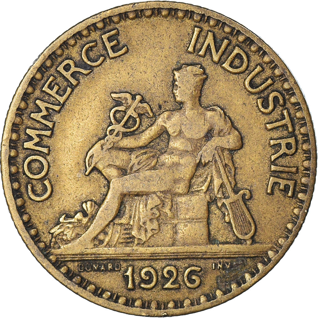 Monnaie, France, Chambre de commerce, 2 Francs, 1926, Paris, TB+
