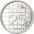 Moneta, Holandia, Beatrix, 25 Cents, 1995, BE, AU(55-58), Nikiel, KM:204