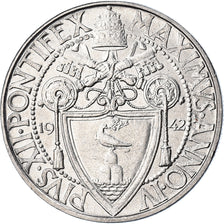 Münze, Vatikanstadt, Pius XII, 2 Lire, 1942, Roma, UNZ, Stainless Steel, KM:36
