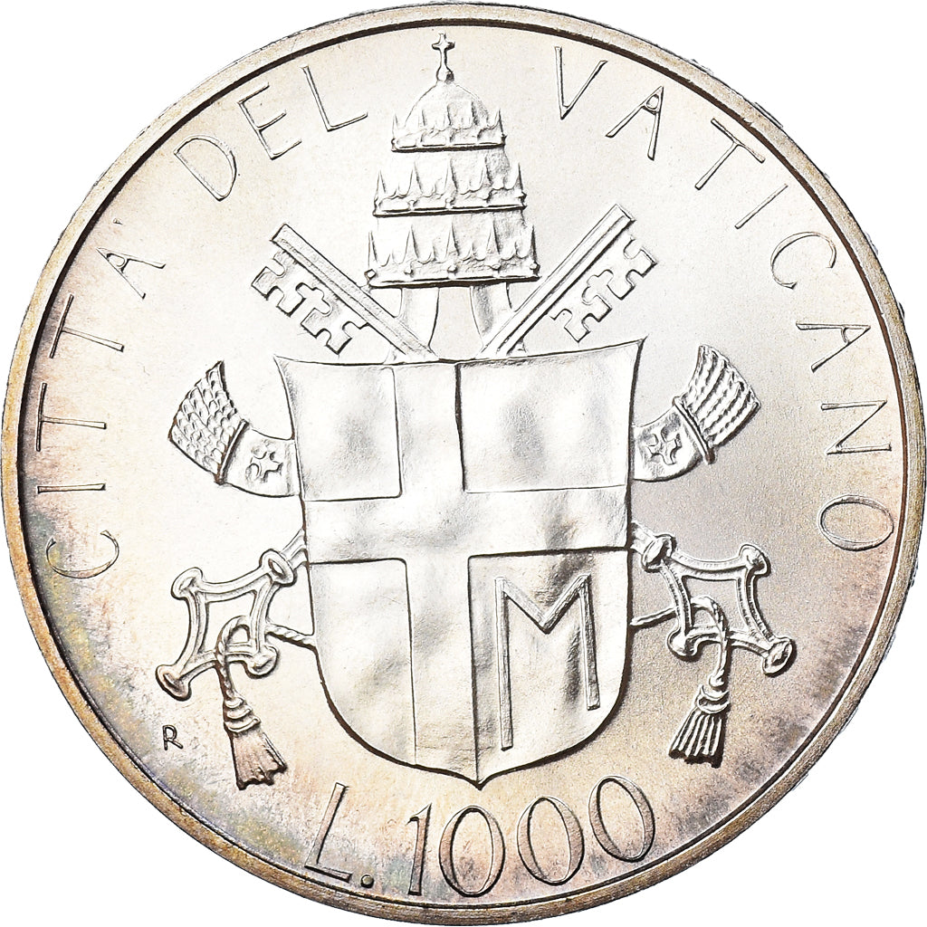 Munten, Vaticaanstad, John Paul II, 1000 Lire, 1986, FDC, FDC, Zilver, KM:198
