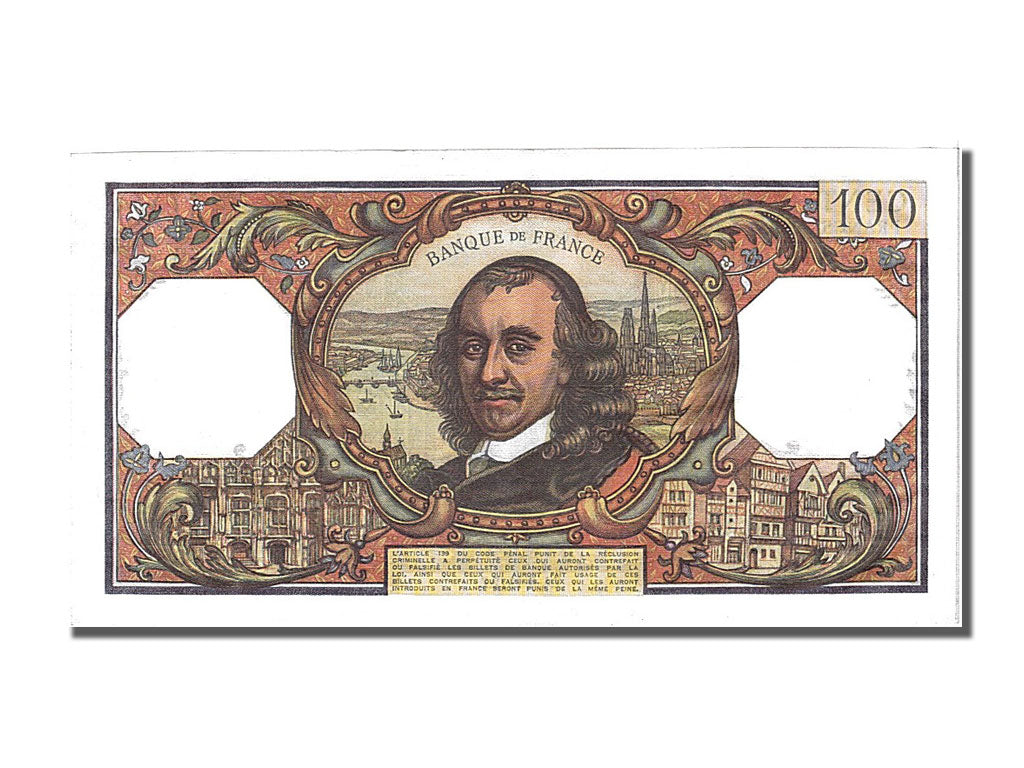 Banknot, Francja, 100 Francs, Corneille, 1972, 1972-05-04, UNC(63)