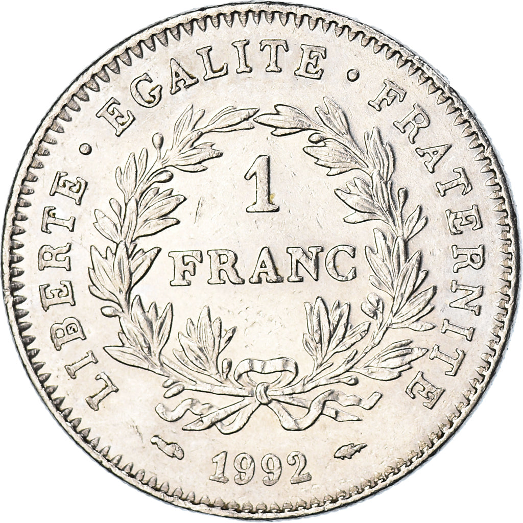 Monnaie, France, République, Franc, 1992, Paris, TTB, Nickel, Gadoury:478
