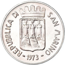 Coin, San Marino, 500 Lire, 1973, MS(65-70), Silver, KM:29