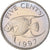 Coin, Bermuda, Elizabeth II, 5 Cents, 1997, AU(55-58), Copper-nickel, KM:45