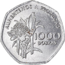 Monnaie, Sao Tomé-et-Principe, 1000 Dobras, 1997, TTB, Chrome-Steel, KM:90