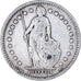 Moneda, Suiza, Franc, 1913, Bern, BC+, Plata, KM:24