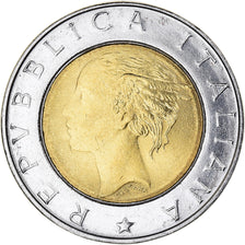 Monnaie, Italie, 500 Lire, 1999, Rome, TTB, Bimétallique, KM:203