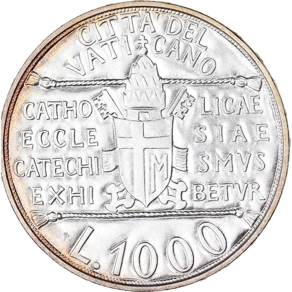 Münze, Vatikanstadt, John Paul II, 1000 Lire, 1993, STGL, Silber, KM:250