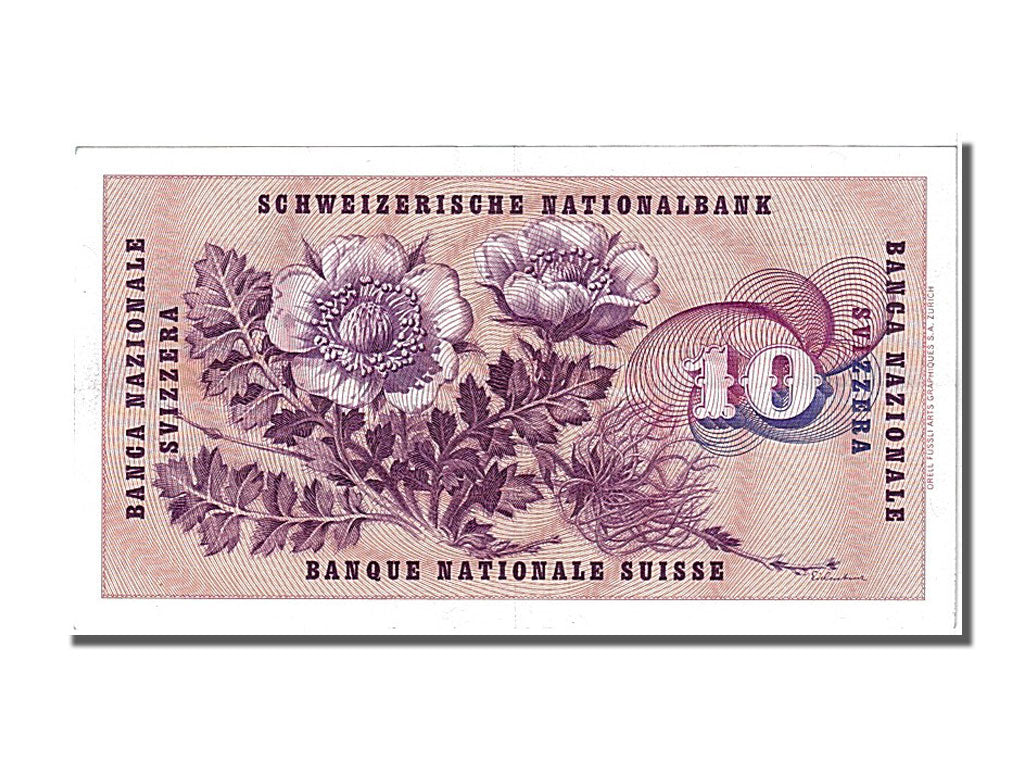Banknote, Switzerland, 10 Franken, 1959, 1959-12-23, UNC(60-62)