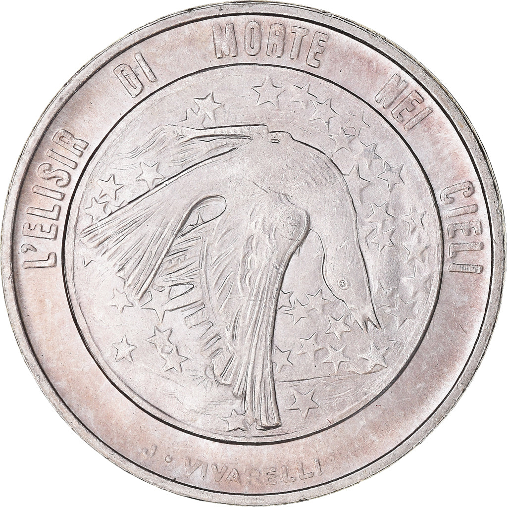 Moneta, San Marino, 500 Lire, 1977, MS(63), Srebro, KM:71