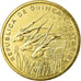 Coin, Equatorial Guinea, 25 Francos, 1985, MS(65-70), Aluminum-Bronze, KM:E29