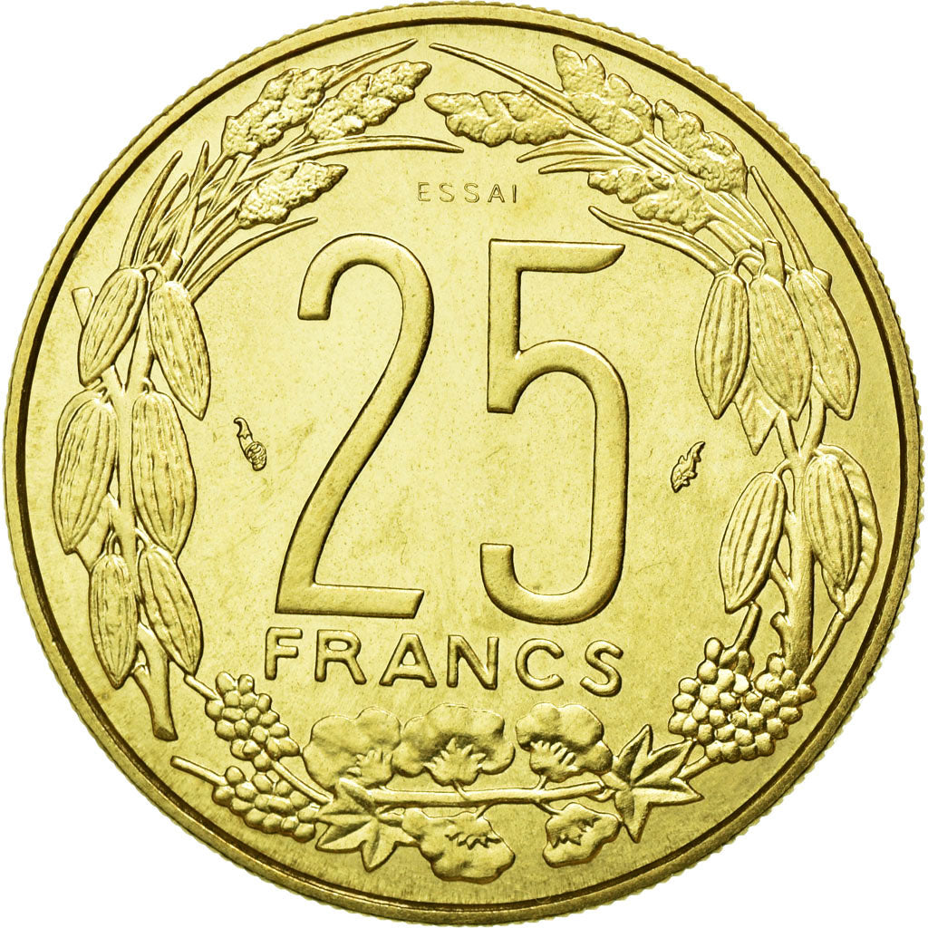 Münze, West African States, 100 Francs, 1975, STGL, Nickel, KM:4