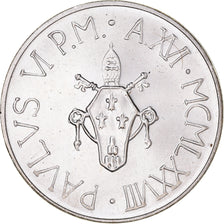 Coin, VATICAN CITY, Paul VI, 500 Lire, 1978, MS(65-70), Silver, KM:139