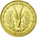 Coin, French West Africa, 25 Francs, 1957, MS(65-70), Aluminum-Bronze, KM:E7