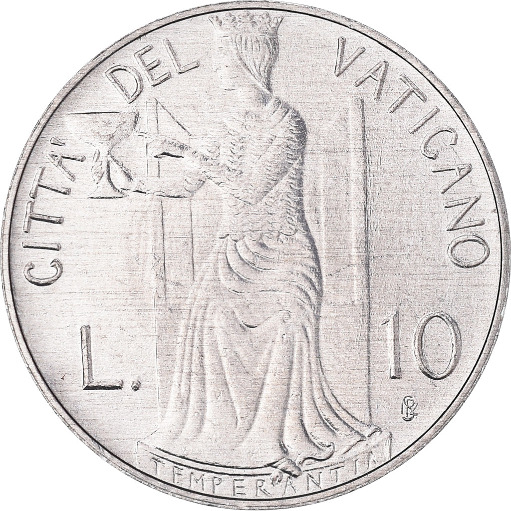 Moneta, CITTÀ DEL VATICANO, John Paul II, 10 Lire, 1980, FDC.AN 2, FDC