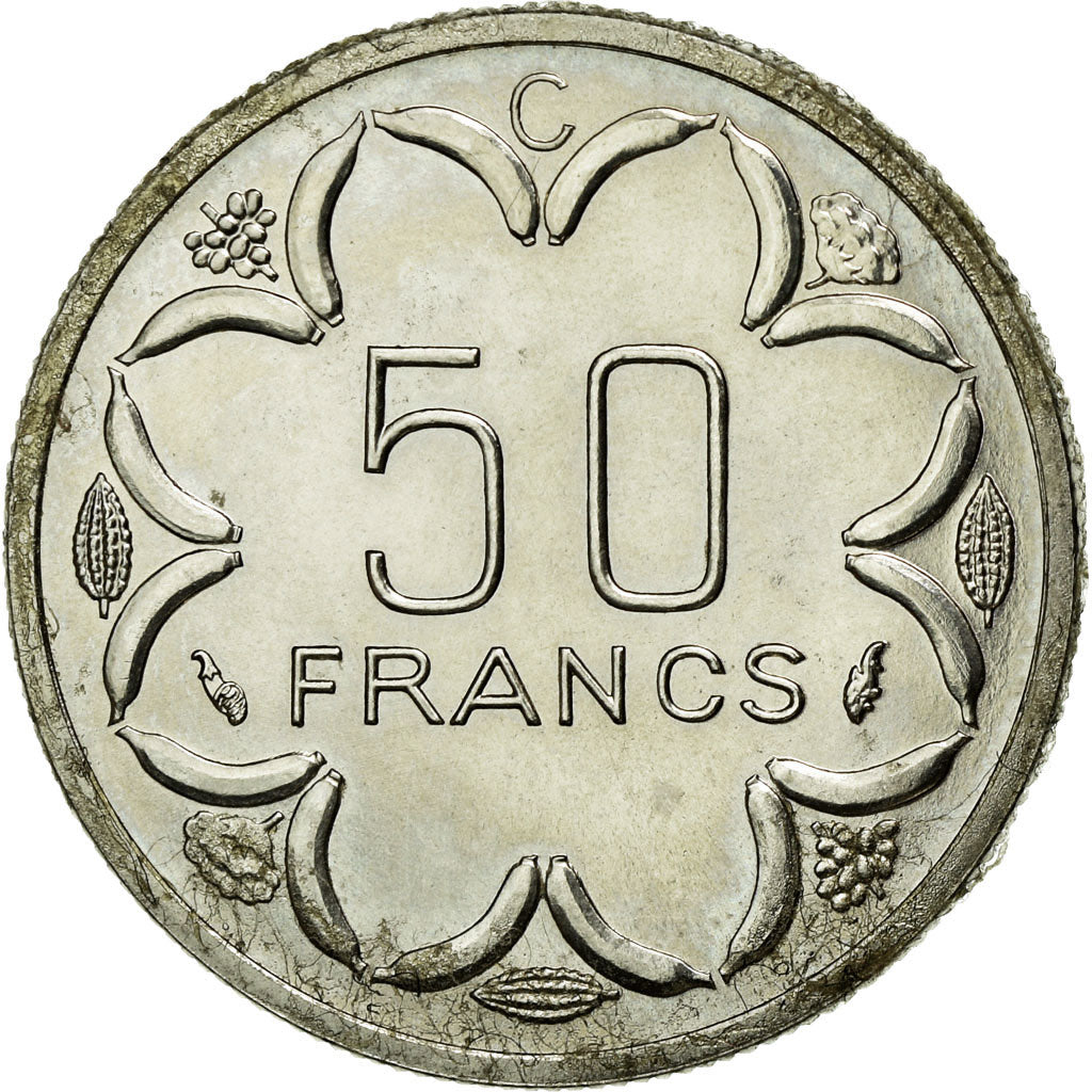 Coin, West African States, Franc, 1976, MS(65-70), Steel, KM:8