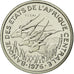 Coin, West African States, Franc, 1976, MS(65-70), Steel, KM:8