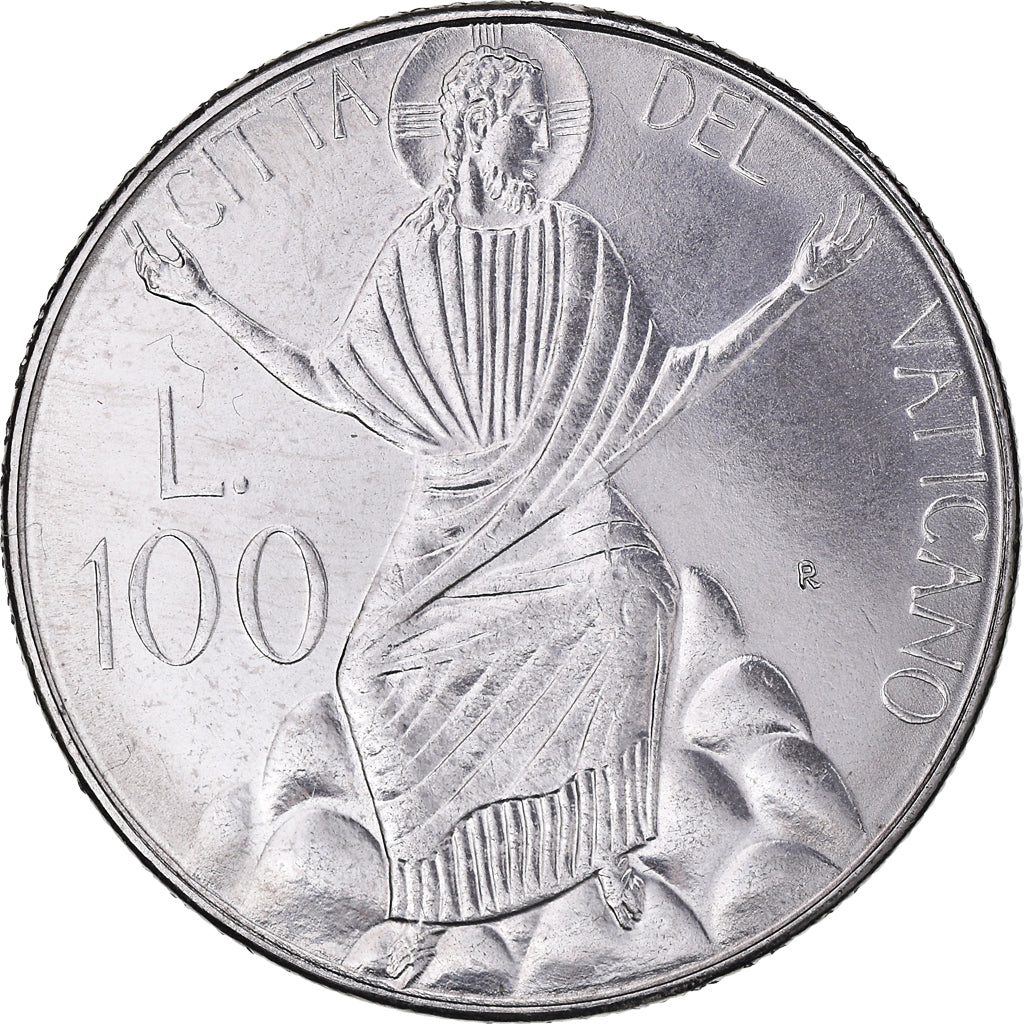 Coin, VATICAN CITY, John Paul II, 100 Lire, 1986, FDC, MS(65-70), Stainless
