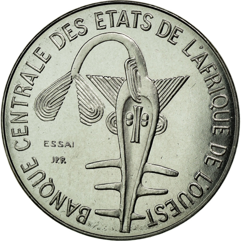 Moneta, Stati dell'Africa occidentale, Franc, 1976, FDC, Acciaio, KM:8