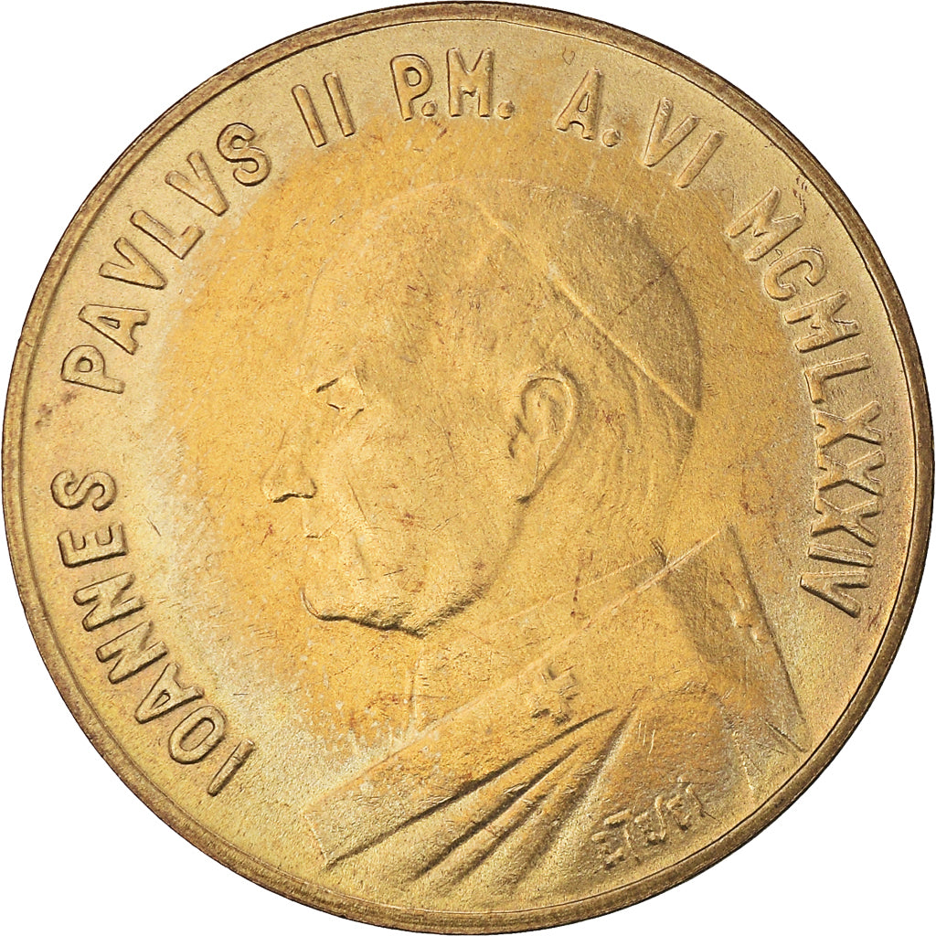 Münze, Vatikanstadt, John Paul II, 20 Lire, 1984, Roma, FDC, STGL