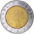 Moeda, Itália, 500 Lire, 1998, F.A.O. - IFAD, AU(50-53), Bimetálico, KM:193