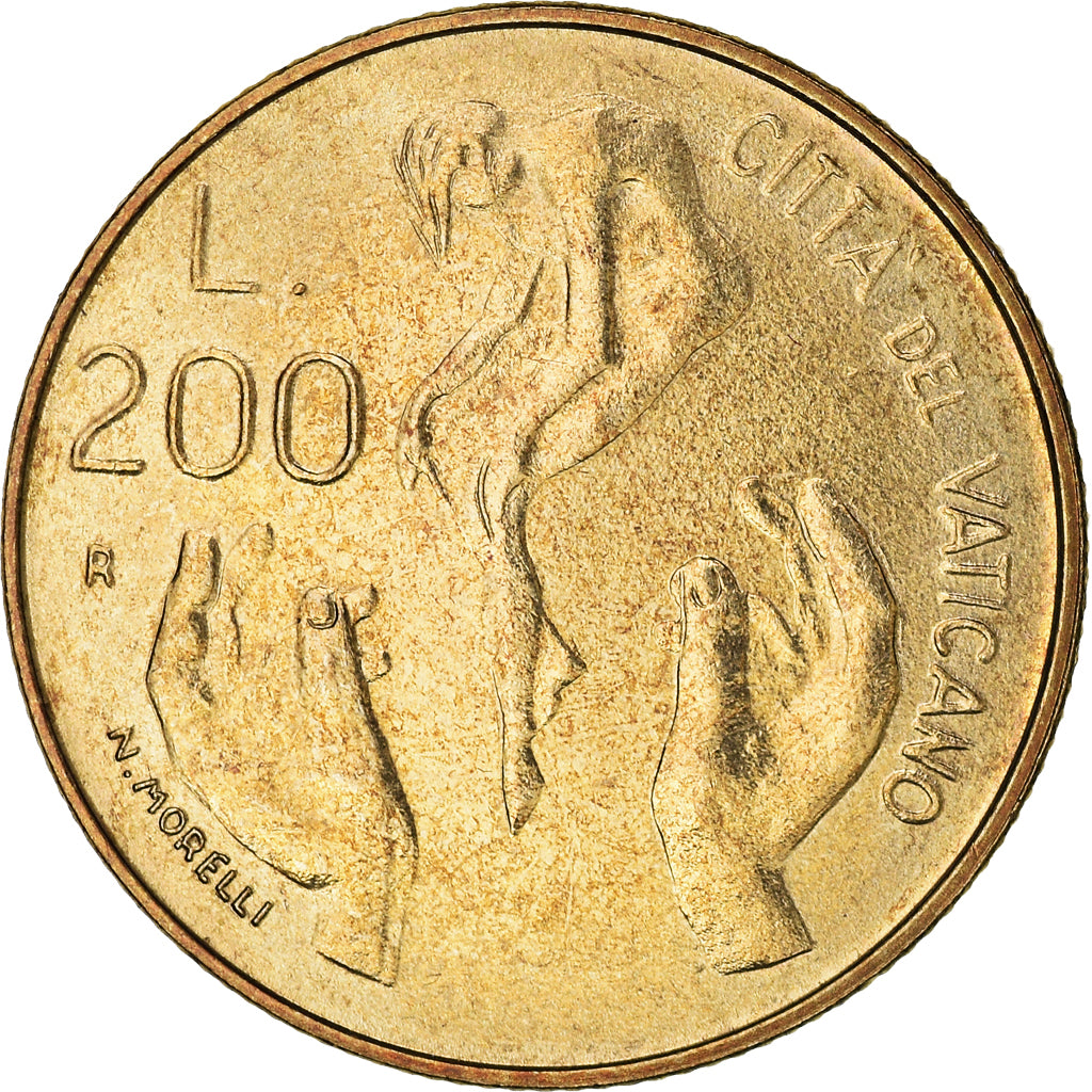 Moneta, CITTÀ DEL VATICANO, John Paul II, 200 Lire, 1983, Roma, FDC, FDC