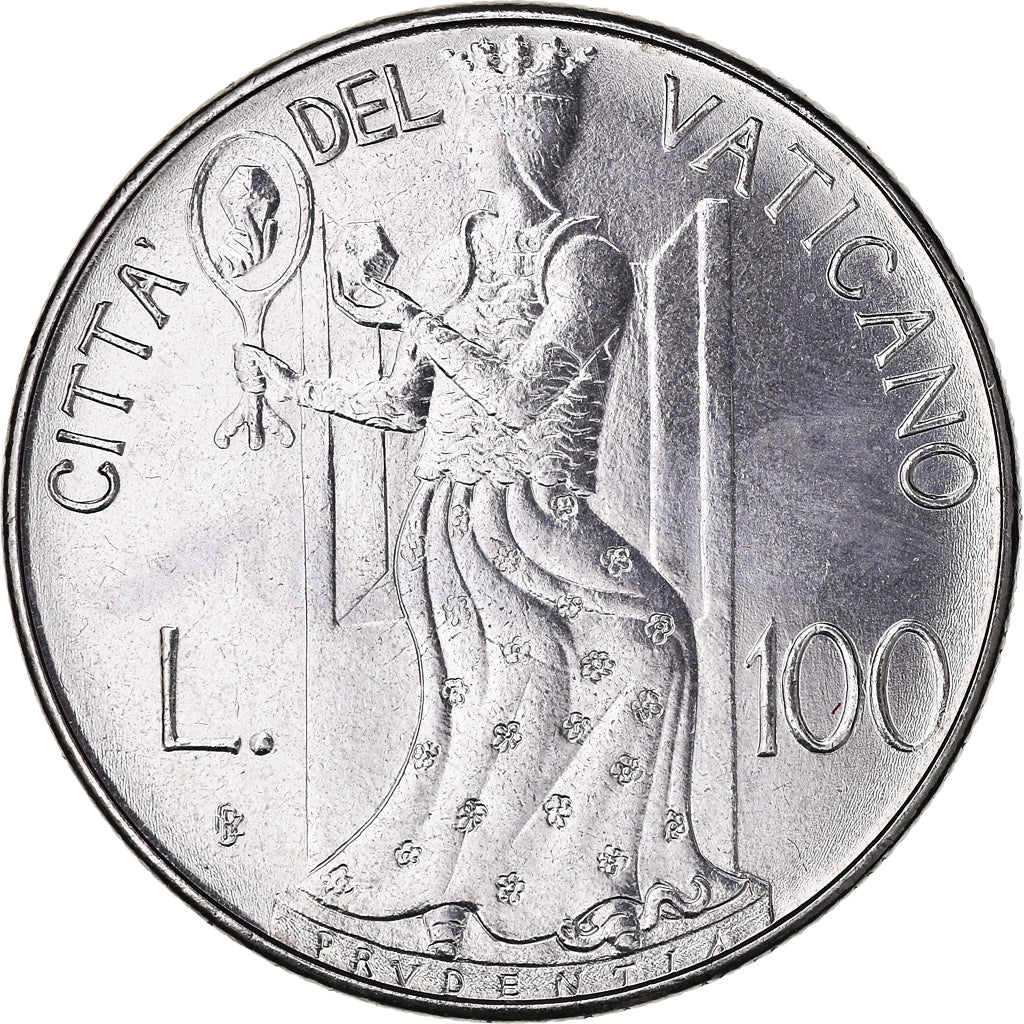 Moneda, CIUDAD DEL VATICANO, John Paul II, 100 Lire, 1979, Roma, FDC, Acero