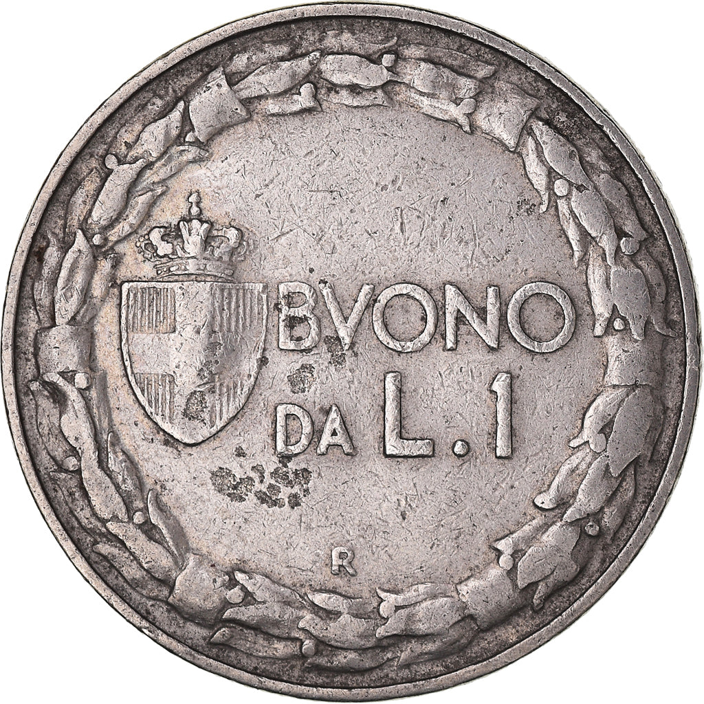 Munten, Italië, Vittorio Emanuele III, Lira, 1924, Rome, FR, Nickel, KM:62