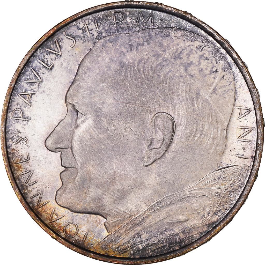 Coin, VATICAN CITY, John Paul II, 500 Lire, 1979, Roma, MS(65-70), Silver