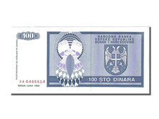 Billet, Bosnia - Herzegovina, 100 Dinara, 1992, NEUF