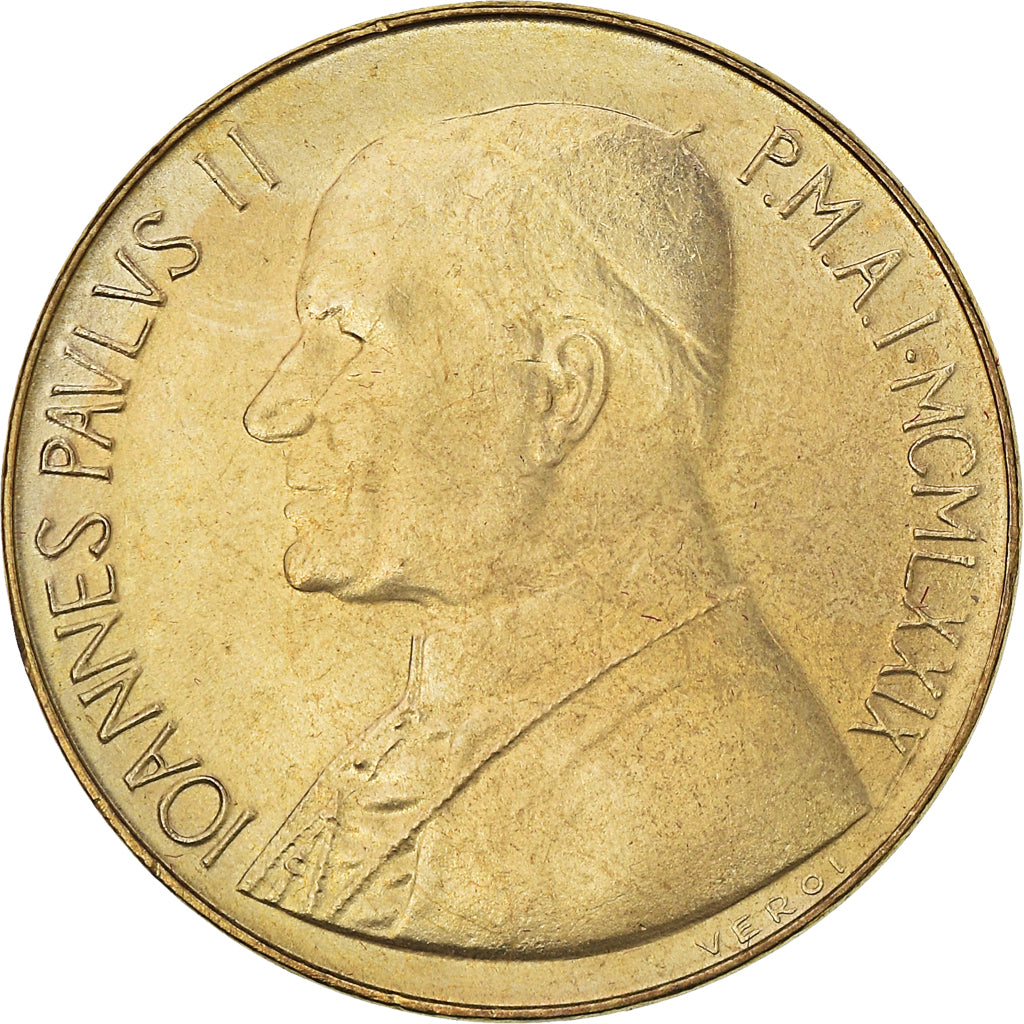 Monnaie, Cité du Vatican, John Paul II, 20 Lire, 1979, Roma, SPL