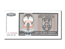 Banknote, Bosnia - Herzegovina, 1000 Dinara, 1992, UNC(65-70)