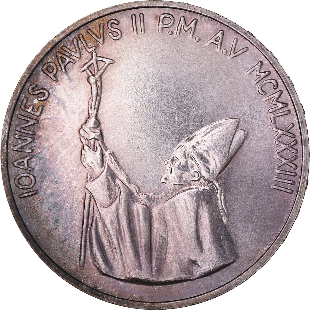 Coin, VATICAN CITY, John Paul II, 1000 Lire, 1983, Roma, FDC, MS(65-70), Silver