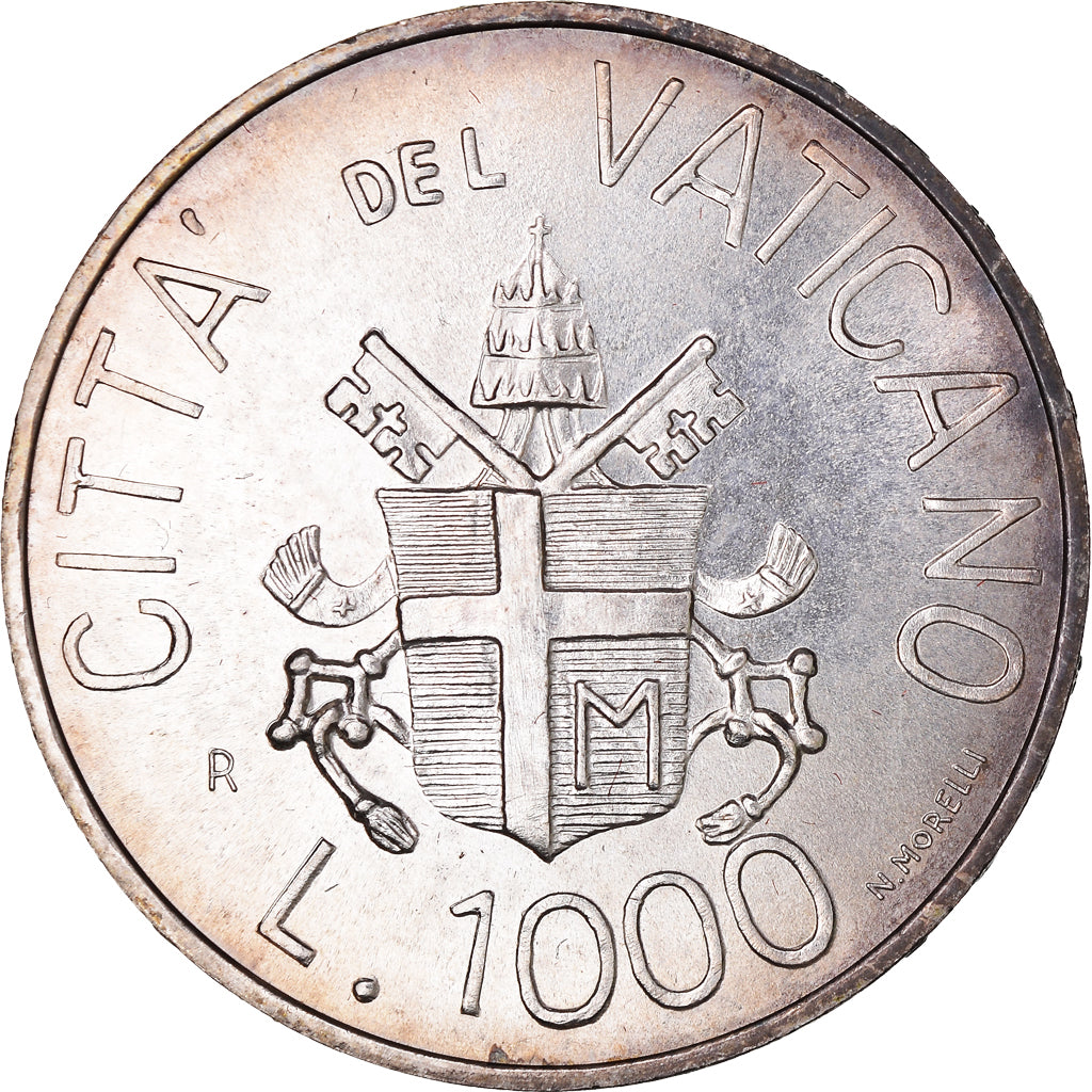 Coin, VATICAN CITY, John Paul II, 1000 Lire, 1983, Roma, FDC, MS(65-70), Silver