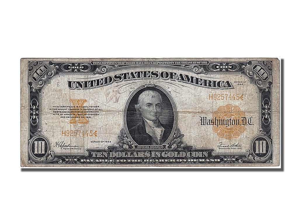 United States, Ten Dollars, VF(20-25), PMG