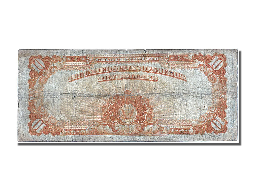 Banknote, United States, Ten Dollars, 1922, KM:442, VF(20-25)