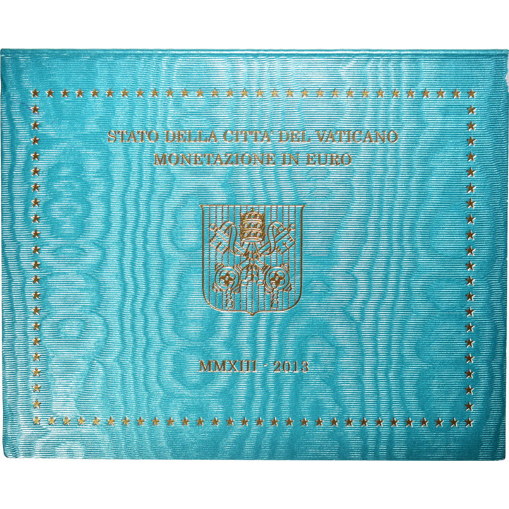 CIUDAD DEL VATICANO, Pope Benedict XVI, Set 1 ct. - 2 Euro, BU, 2013, Rome, Sin