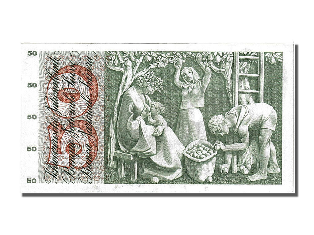 Banknote, Switzerland, 50 Franken, 1961, 1961-12-21, UNC(63)