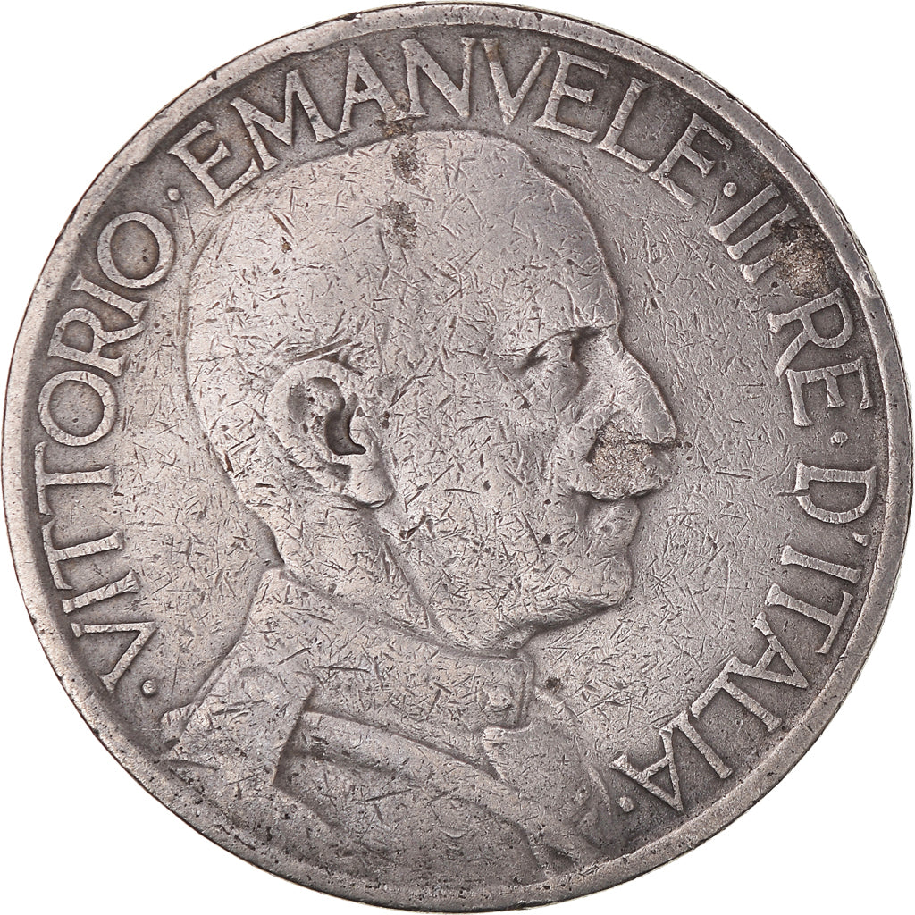 Monnaie, Italie, Vittorio Emanuele III, 2 Lire, 1926, Rome, TB+, Nickel, KM:63